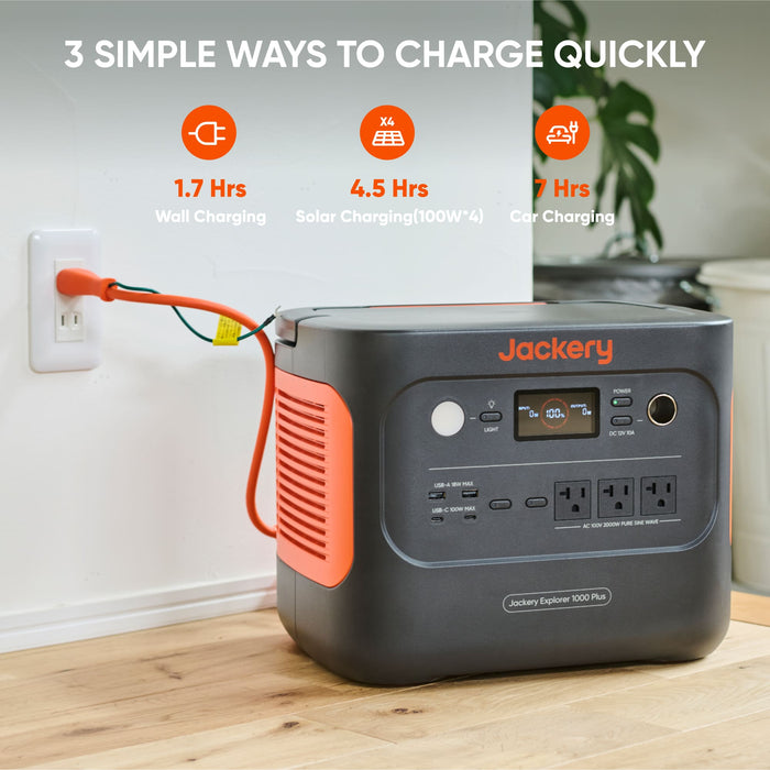 Jackery Explorer 1000 Plus Portable Power Station