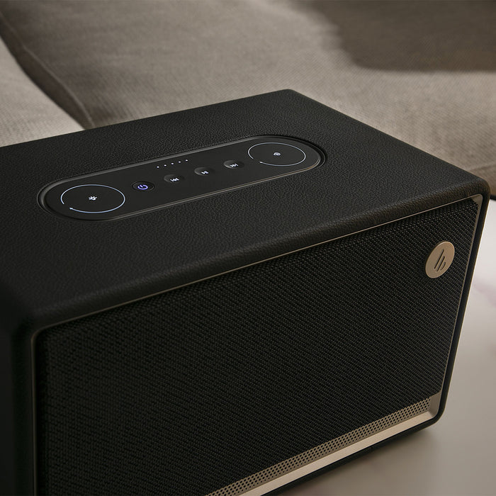 Edifier Tabletop Wireless Speaker, Hi-Res Audio Bluetooth 5.4 & 12H Long Playtime, Crystal Clear Sound Multiple Connectivity for Home Office Outdoor Desktop