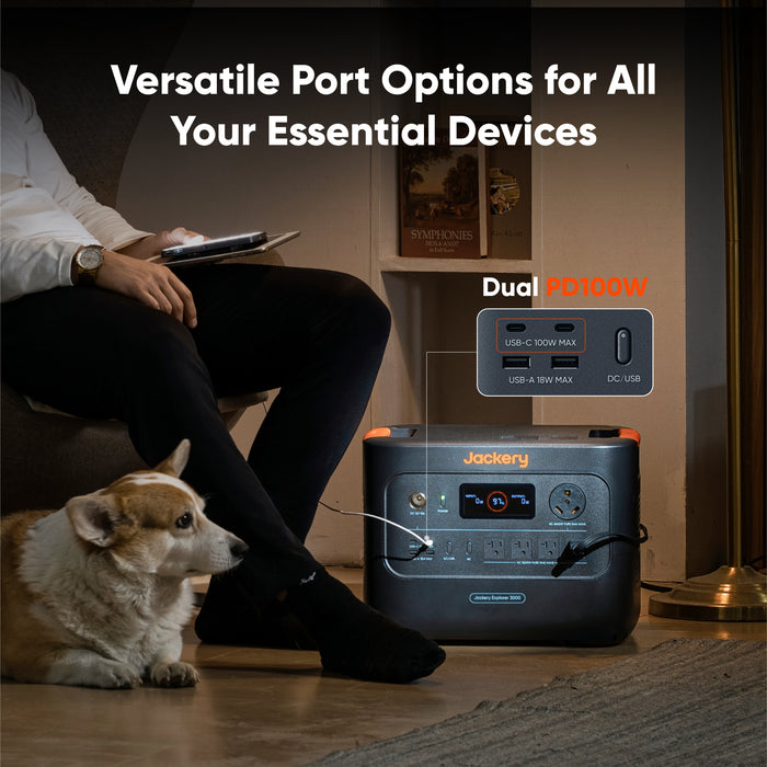 Jackery Explorer 3000 v2 Portable Power Station