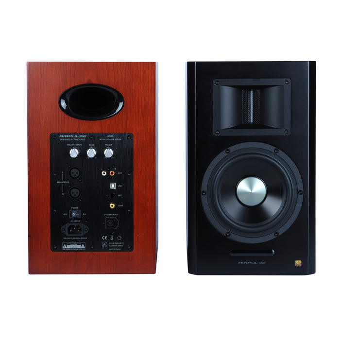 AirPulse A300 Hi-Res Audio Certified Active Speaker System – Pair