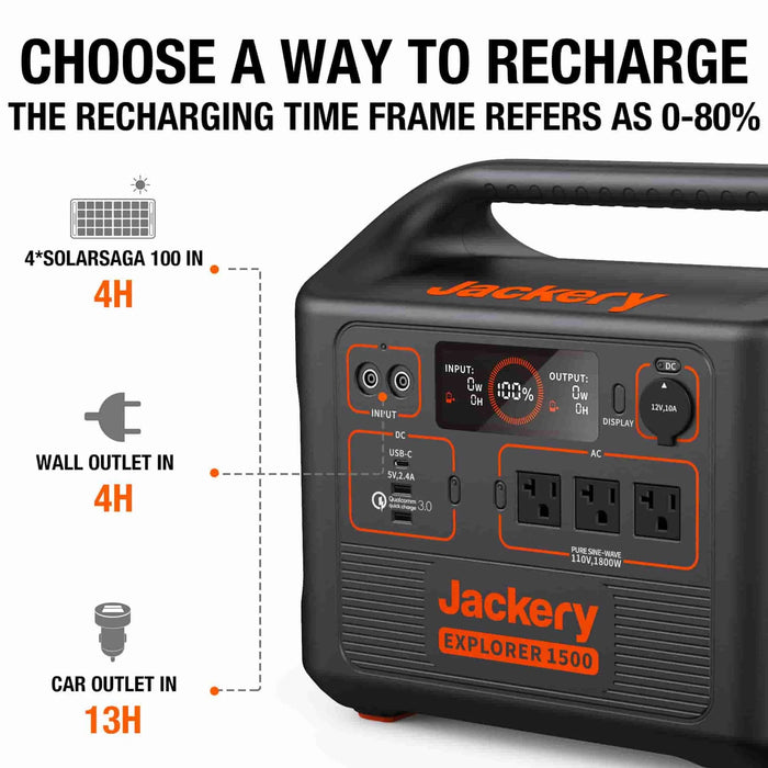 Jackery Portable Power Station Explorer 1500
