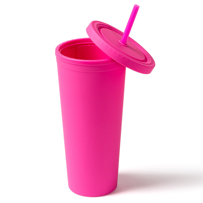 Ventray Essential Ginnie Cup with Lid and Straw