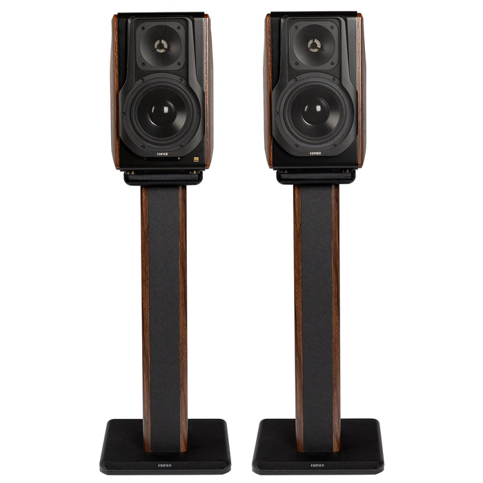 Edifier S3000Pro Audiophile Active Speakers with speaker stands