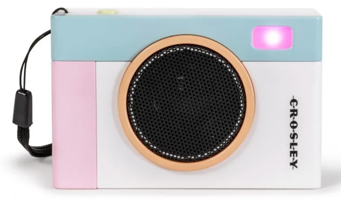 Flashback Portable Bluetooth Speaker In White