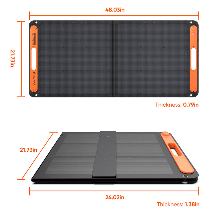 Jackery Explorer 880 and SolarSaga 100W Portable Solar Panel