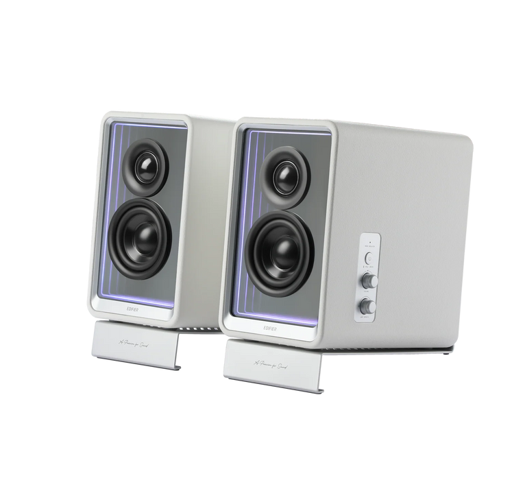 Certified Refurbished QR65 Multimedia Speaker System (White)