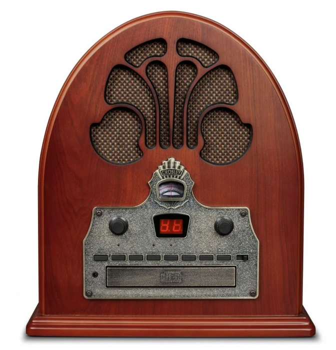 Cathedral Radio Cd Player In Paprika