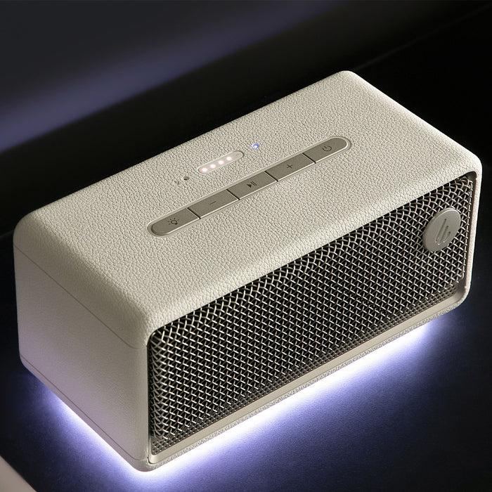Edifier Bluetooth Speaker, Portable with Stereo Pairing, IP66 Dustproof & Waterproof 9H Playtime BT5.4 34W RMS Dual Device Connection Ambient Light for Home Party Outdoor Beach