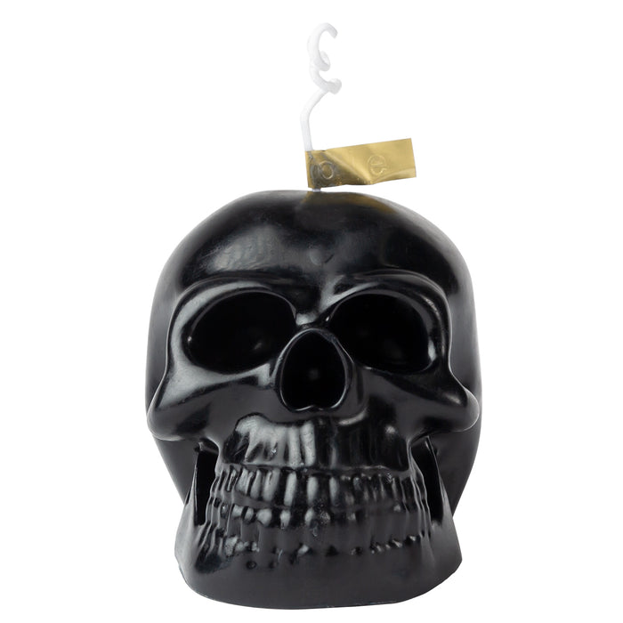 Rejuuv Halloween Skull Candle, Handcrafted Gothic Décor