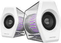 Edifier G2000PRO Desktop 2.0 Computer Gaming Speakers, Bluetooth USB 3.5mm AUX Inputs RGB Lights, 7.1 Surround Sound Multimedia Speaker for PC Laptop Woofer