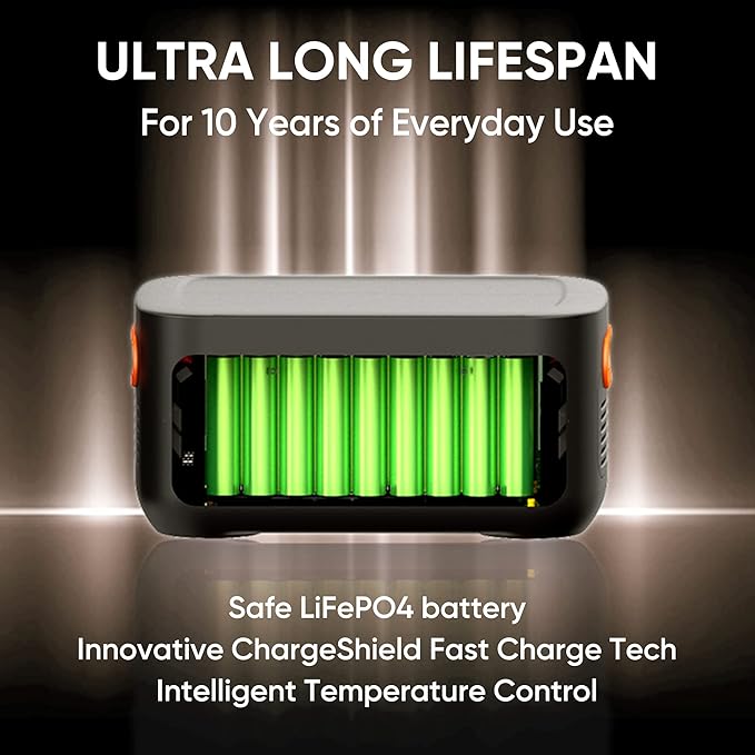Jackery Expansion Battery Pack 2000 Plus, 2042Wh LiFePO4 Battery Pack for Portable Power Station Explorer 2000 Plus, Extra Expandable Battery for Outdoor RV Camping and Home Emergency
