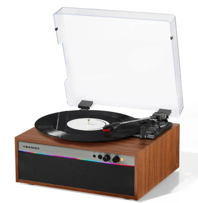 Strobe Record Player In Walnut