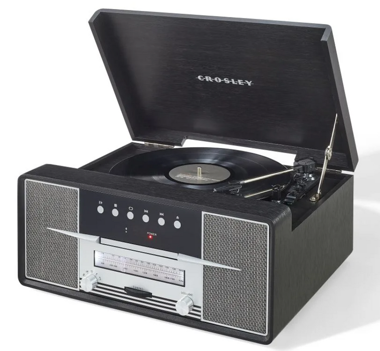 Rhapsody 7-In-1 Record Player In Black