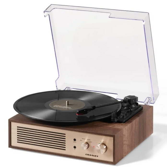 Miles Record Player In Walnut