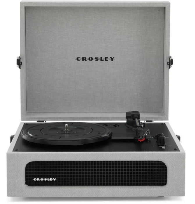 Voyager Record Player In Gray