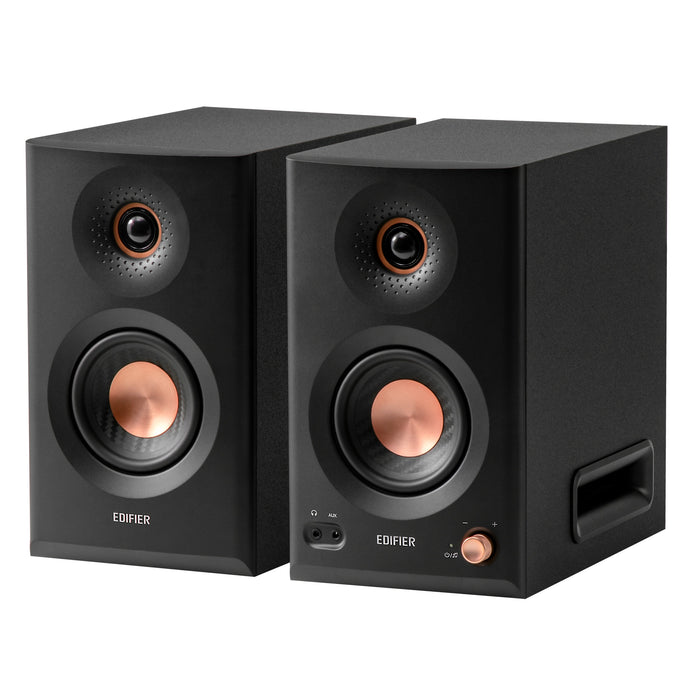 Edifier MR5 Powered Studio Monitor Speakers 2.0, Hi-Res Audio & Wireless Certified Bookshelf Speakers, 110W RMS, Balanced Analog XLR and Bluetooth V6.0 with Multi-point Connection