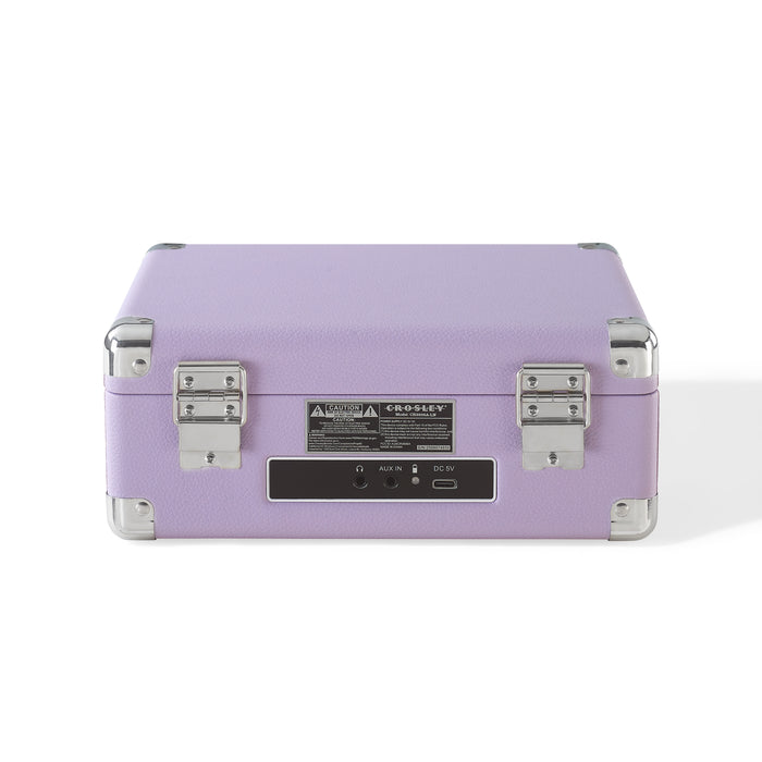Crosley CR3505A-LN Cruiser Retro Portable CD Player with Stereo Bluetooth Speakers and FM Radio