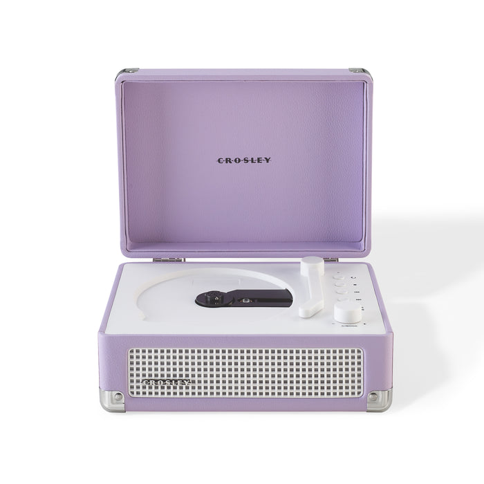 Crosley CR3505A-LN Cruiser Retro Portable CD Player with Stereo Bluetooth Speakers and FM Radio