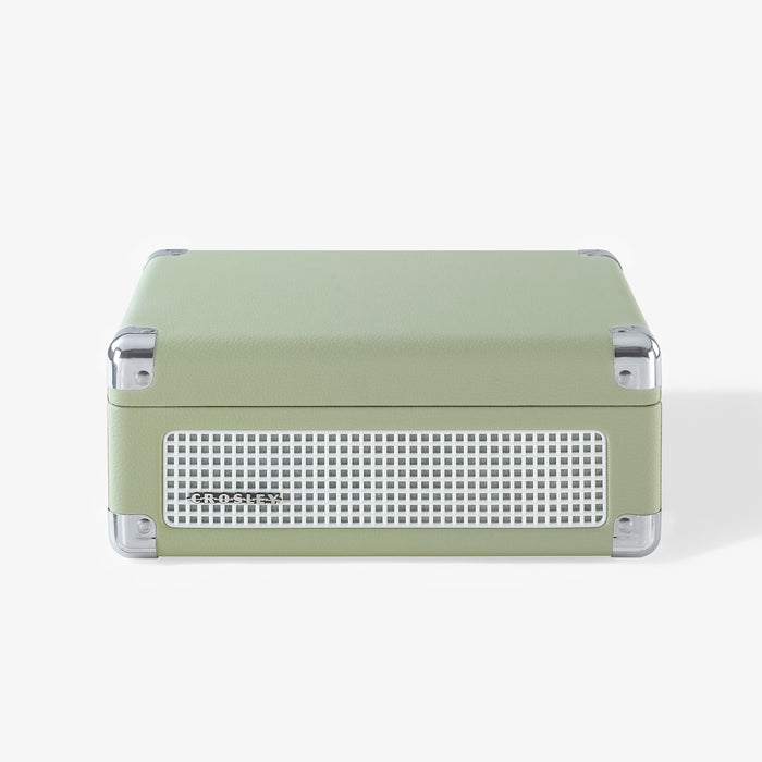 Crosley CR3505A-MT Cruiser Retro Portable CD Player with Stereo Bluetooth Speakers and FM Radio
