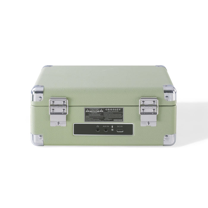 Crosley CR3505A-MT Cruiser Retro Portable CD Player with Stereo Bluetooth Speakers and FM Radio
