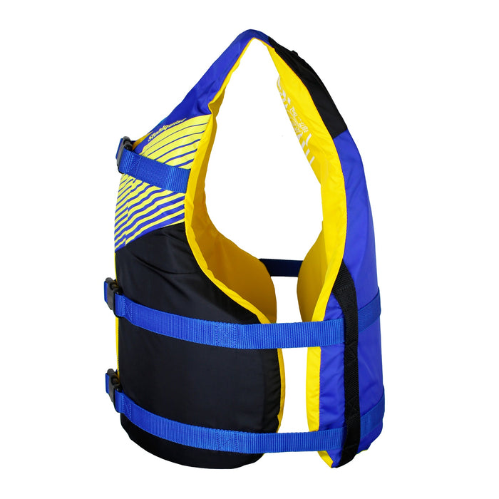 Fit Youth Life Jacket - Coast Guard Approved, High Mobility PFD, Buoyancy Foam, Fully Adjustable for Children