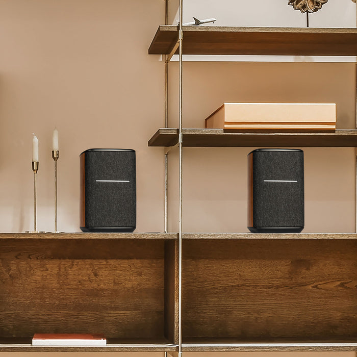 (Certified Refurbished) Edifier Wi-Fi Smart Speaker Bundle works with Alexa, AirPlay 2 and Spotify Connect - Pair