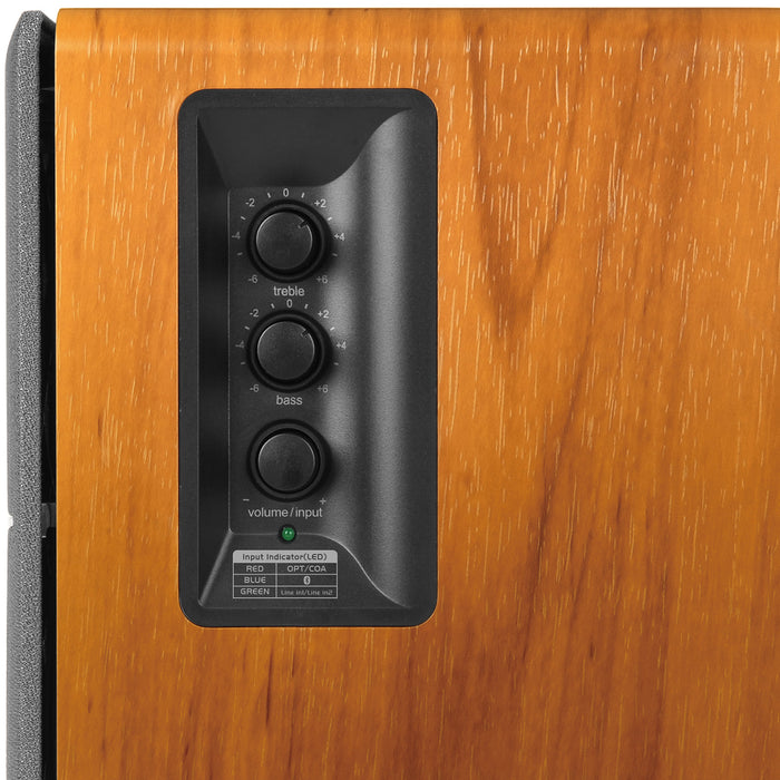 (Certified Refurbished) Edifier R1280DB Powered Bluetooth Bookshelf Speakers-Wood