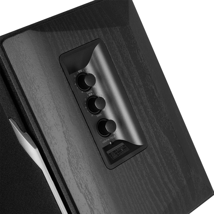 Certified Refurbished Edifier R1380DB Active Bluetooth Bookshelf Speakers - Optical/Coaxial Input - 2.0 Wireless Studio Monitor Speaker - 42W RMS