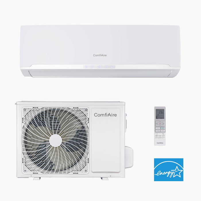 12000 BTU Single Zone Mini-Split Air Conditioner Heat Pump, 23.5 SEER2, 12UXEO/WXI