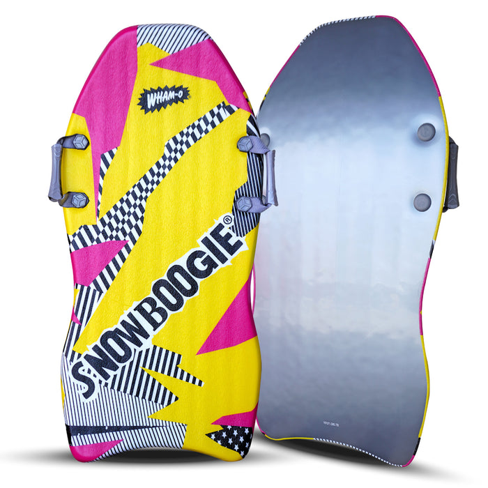 Wham-O Snowboogie Air Thunder 40" Single Rider Snow Sled (Yellow Pink)