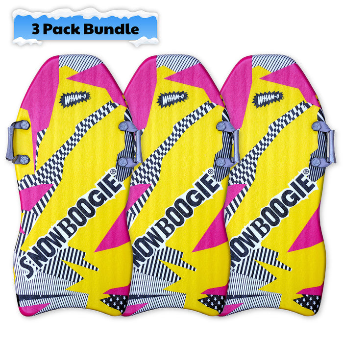 Wham-O Snowboogie Air Thunder 40" Single Rider Snow Sled (Yellow Pink)