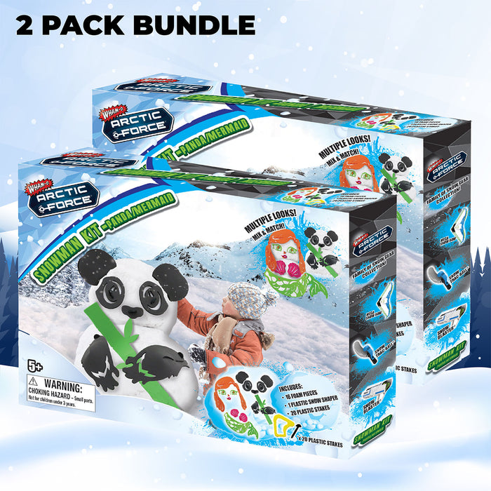 Wham-O Snowman DIY Craft Kit (Panda & Mermaid)