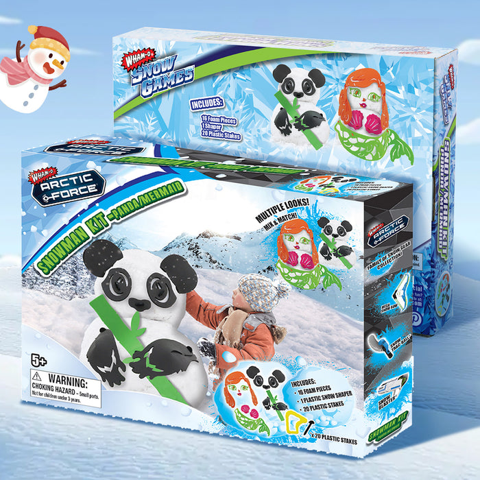 Wham-O Snowman DIY Craft Kit (Panda & Mermaid)