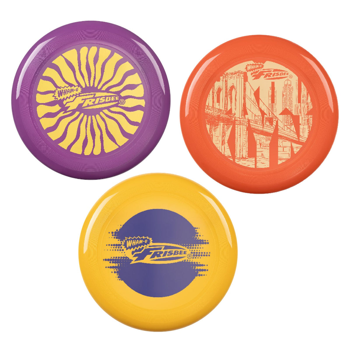 Wham-O Frisbee Cool Flyer Flying Disc, 130g, 9.95 Inch for Kids 5 ...