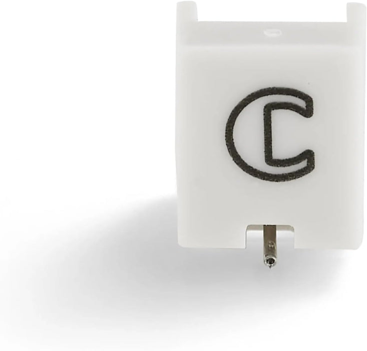 Crosley NP-15 Replacement Needle, White | ABS Plastic Composition , Diamond Stylus Needle, 3-Speed Turntable (33 1/3, 45 & 78 RPM)