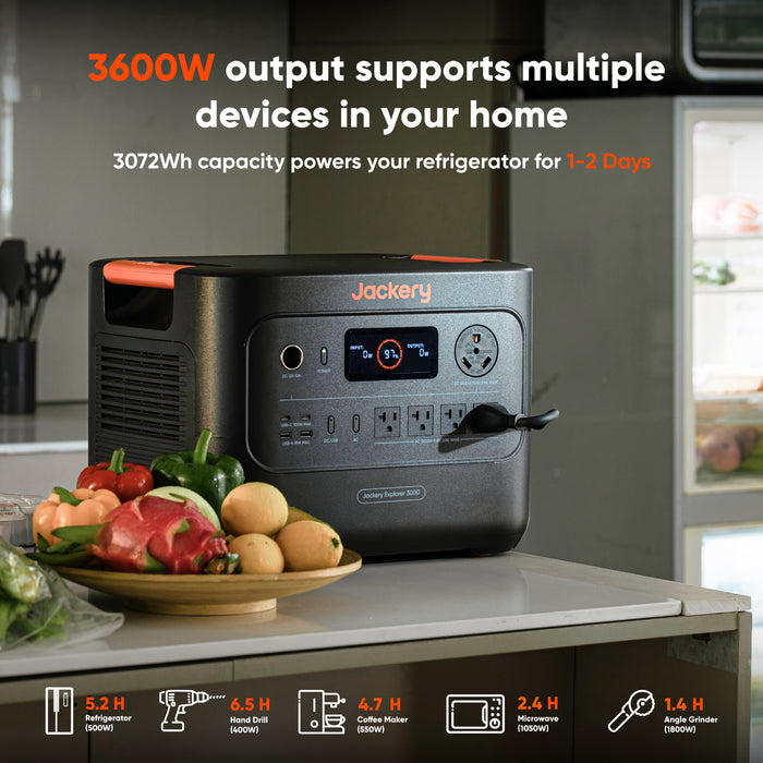 Jackery Explorer 3000 v2 Portable Power Station