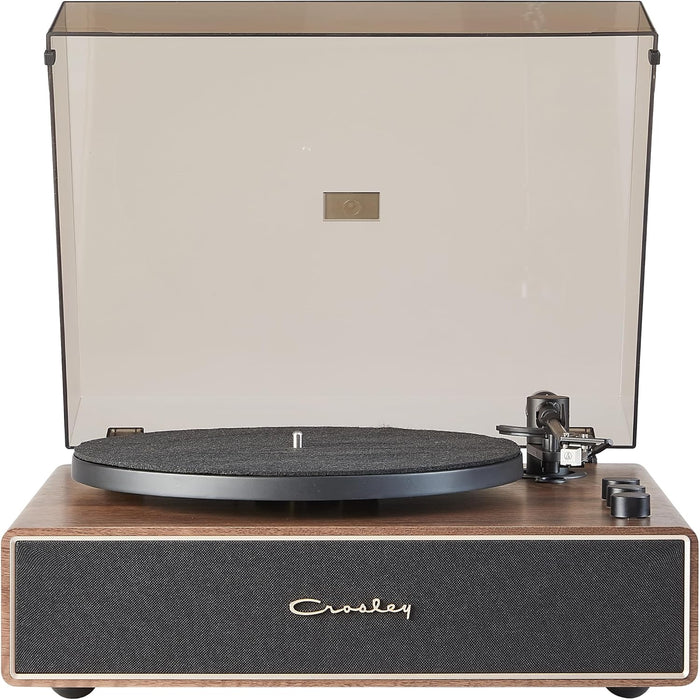 Crosley CR6046A-WAGL Stave 2-Speed Bluetooth Record Player Turntable