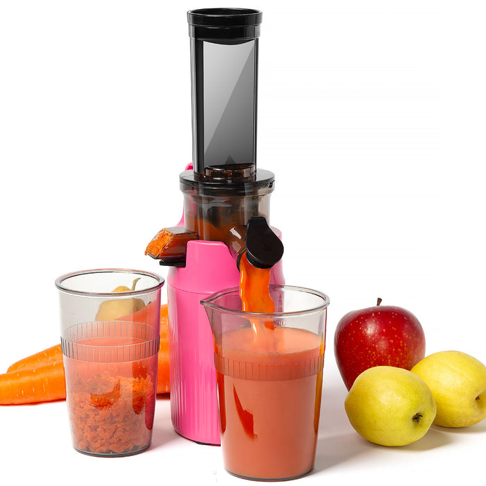 Ventray Ginnie Masticating Slow Juicer, Compact Small Cold Press Juicer