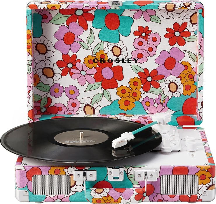 Cruiser Plus Record Player In Groovy Floral