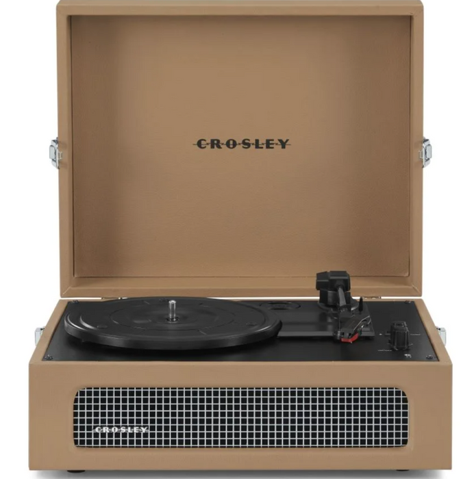 Voyager Record Player In Tan