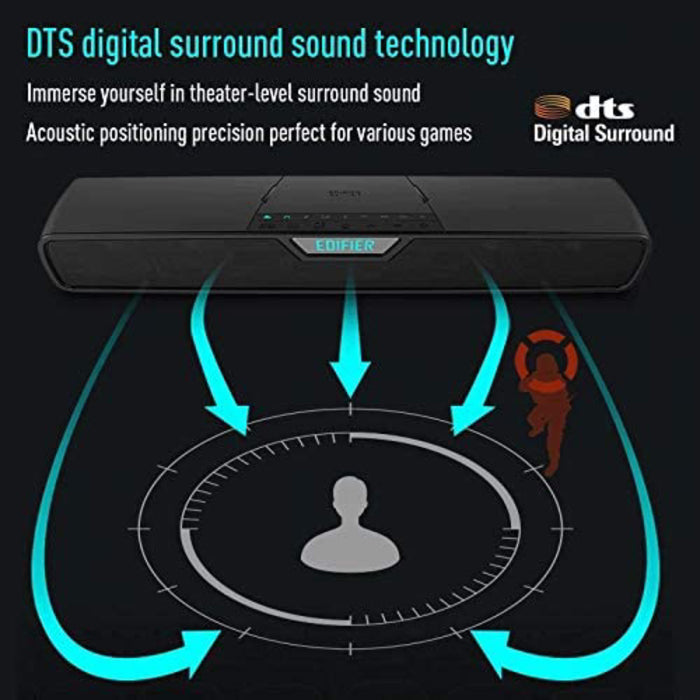Edifier G7000 Wireless Subwoofer Gaming Bluetooth Speaker DTS Surround Sound RGB Lighting Effects