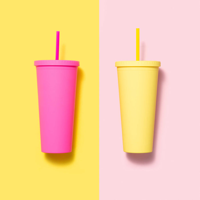 Ventray Essential Ginnie Cup with Lid and Straw