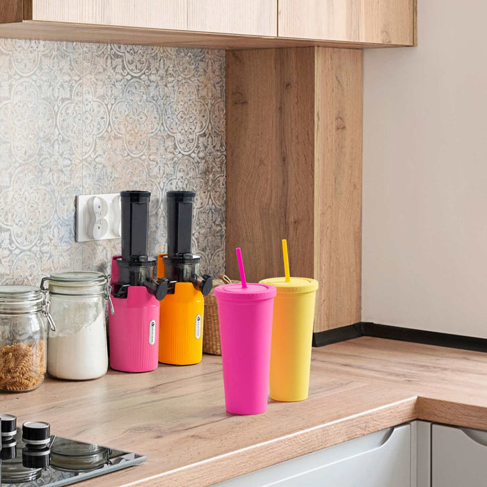 Ventray Essential Ginnie Cup with Lid and Straw