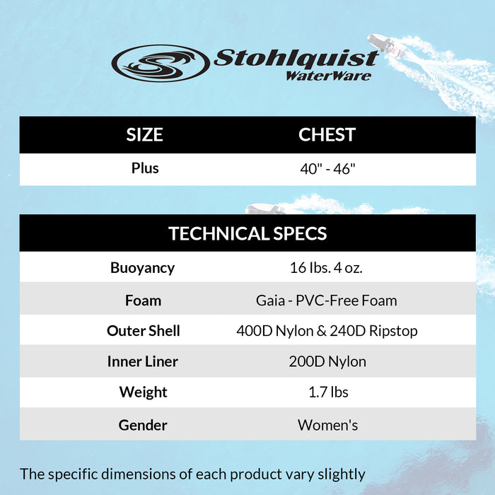 Stohlquist Betsea Women's Life Vest (PFD) - 2XL