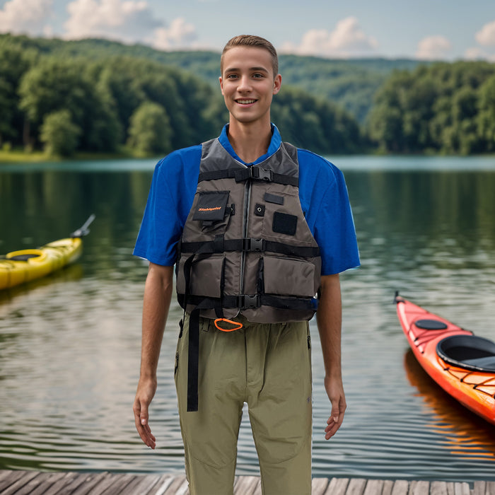 Stohlquist Spinner Unisex Fishing Life Jacket (PFD)