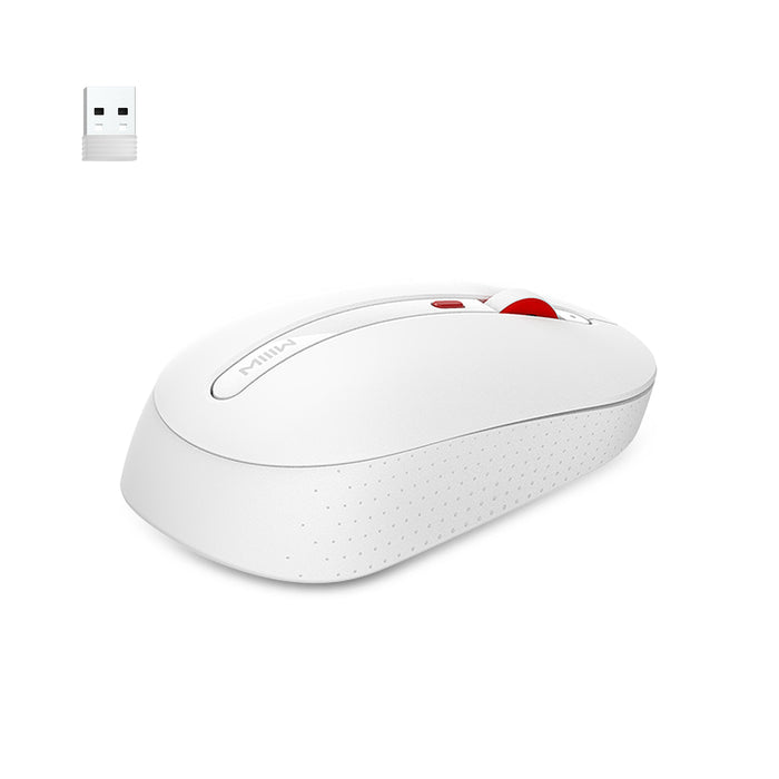 MIIIW M20 Silent Wireless Mouse-White