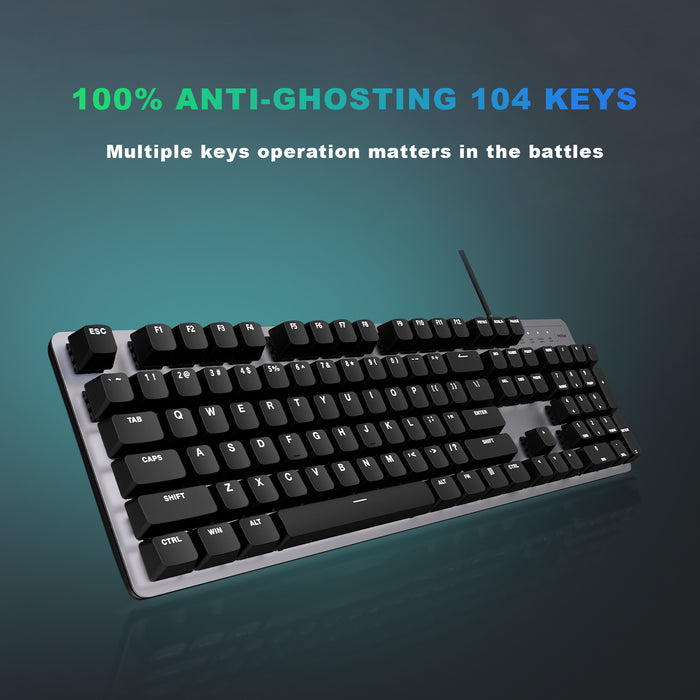 XIAOMI G03 Full Size Mechanical Gaming Keyboard USB, Grey