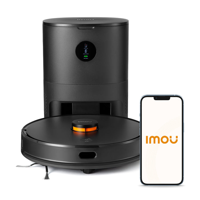 IMOU Self-Charging Robotic Vacuums with Auto Disposal, Lidar Navigation Smart Mapping