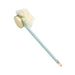 2 IN 1 Shower Body Brush with Bristles and Loofah Blue