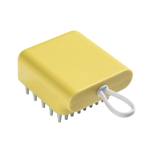 Wash Hair Comb Cube Yellow